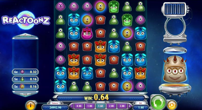 online slot Reactooz Play n Go