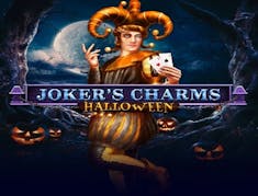 Joker's charm Halloween logo