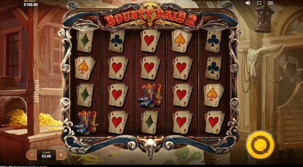 Bounty Raid 2 Slot Basic Grid Layout and Symbols