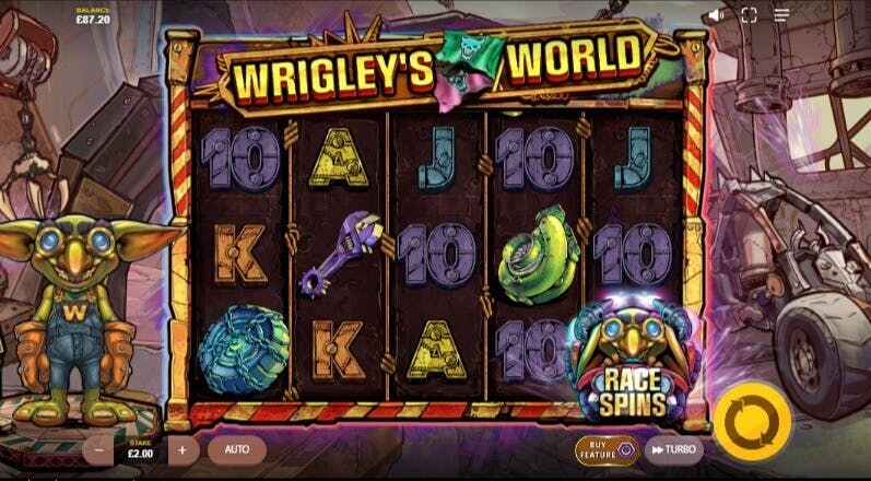 Wrigley’s World Slot Grid Layout and Symbols