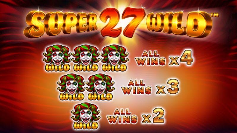 Super Wild 27 Jokers Multipliers