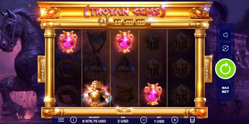 Troyan Gems Substituting Wild